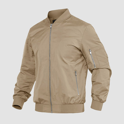 Men's Water Resistant Slim Fit Jacket - EasyApparels