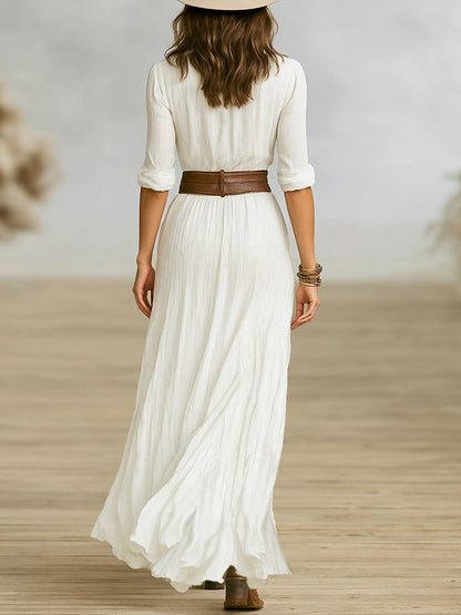Chic Ruffled Women's Party Dress