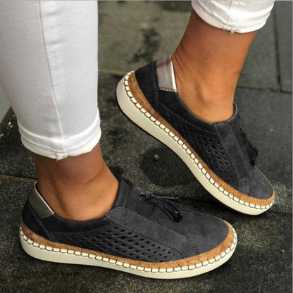 Breatable Mesh Slip On Sneakers