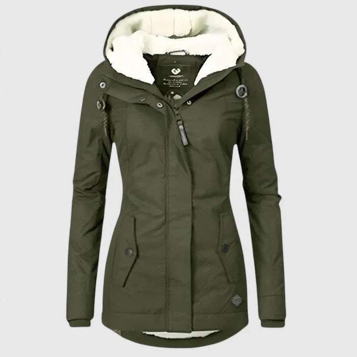 Waterproof and Fashionable Parka Jacket