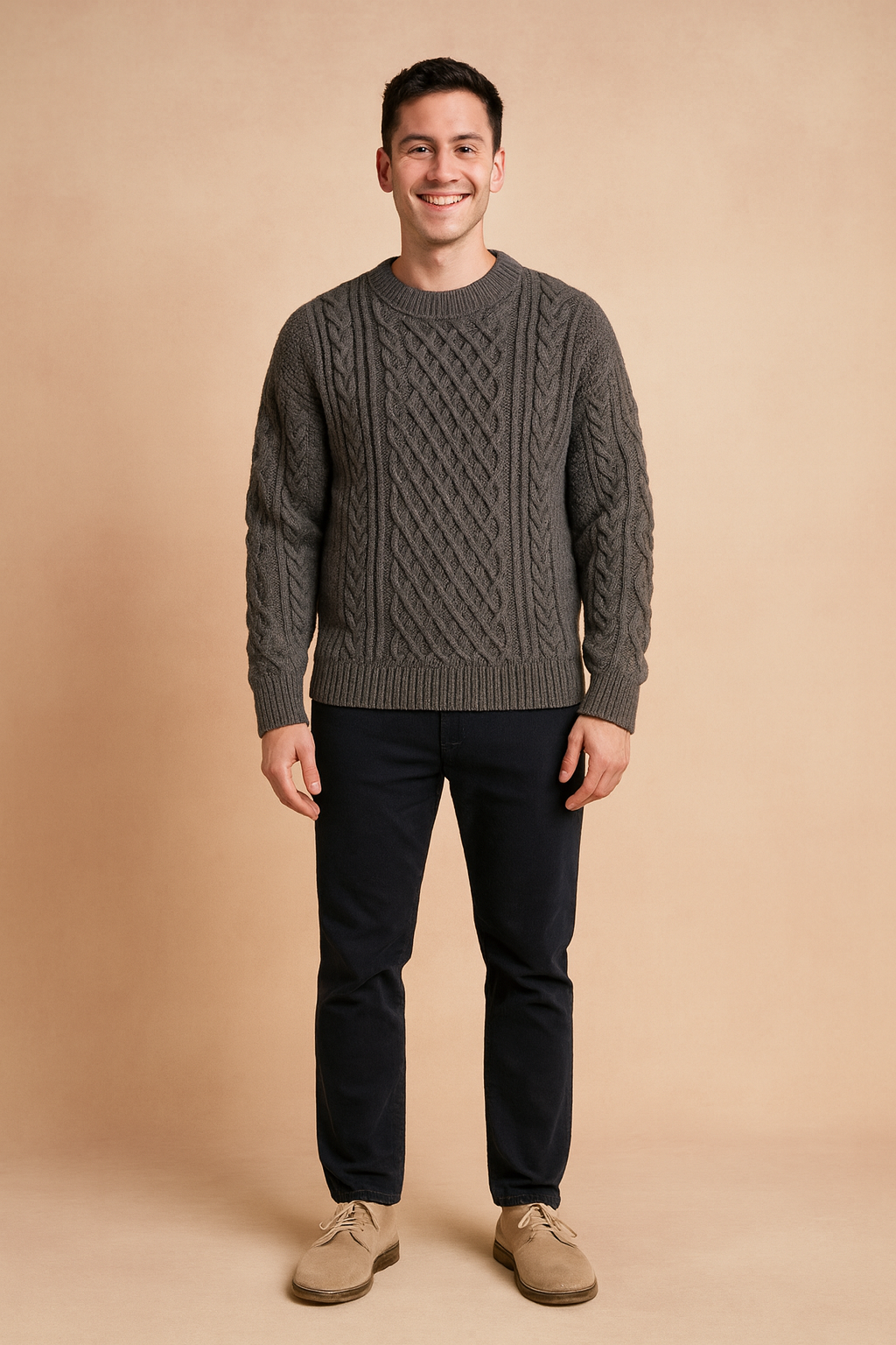 Timeless Crew Neck Long Sleeve Sweater