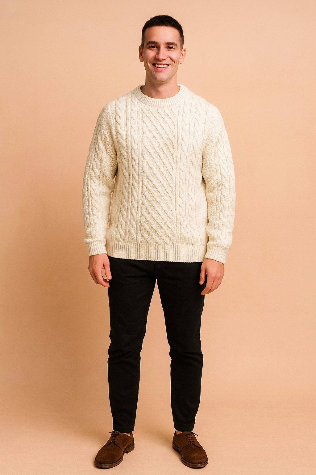 Timeless Crew Neck Long Sleeve Sweater