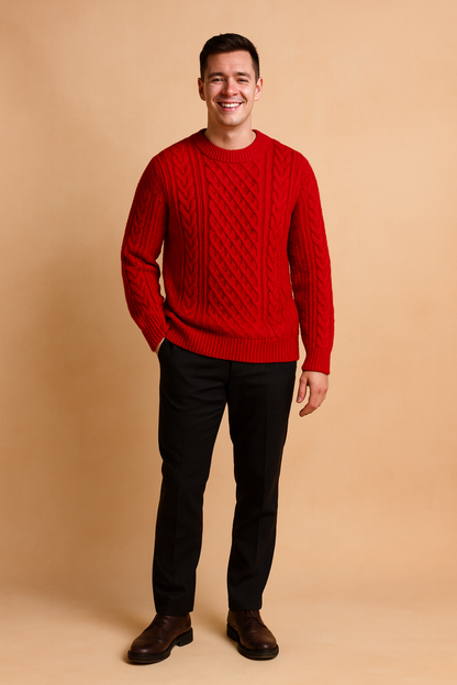 Timeless Crew Neck Long Sleeve Sweater