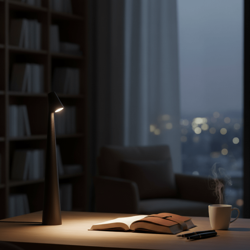 Stylish Adjustable Desk Lamp with Bright LED Light - EasyApparels