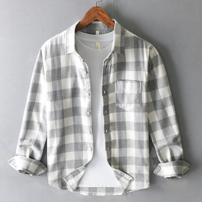 Comfortable Plaid Flannel Shirt for Men