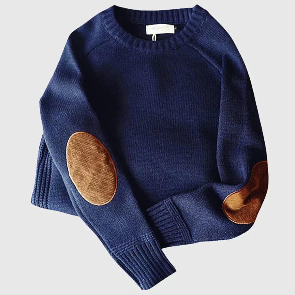 Cozy Crew Neck Men's Winter Sweater