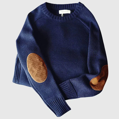 Cozy Crew Neck Men's Winter Sweater