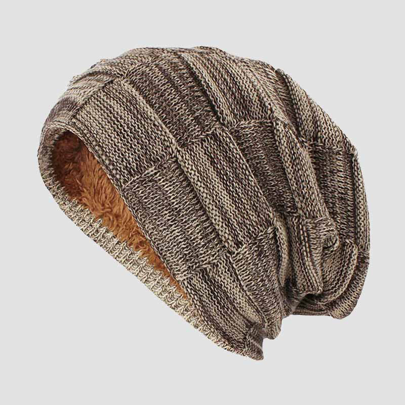 Comfortable Ribbed Slouch Beanie
