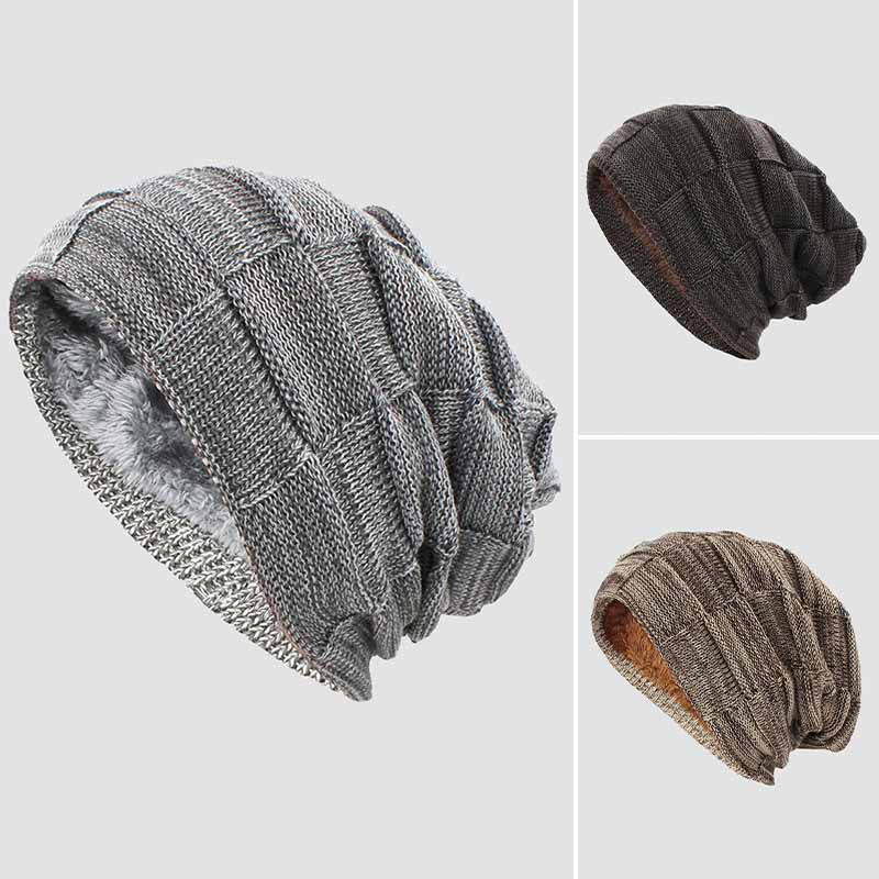 Comfortable Ribbed Slouch Beanie