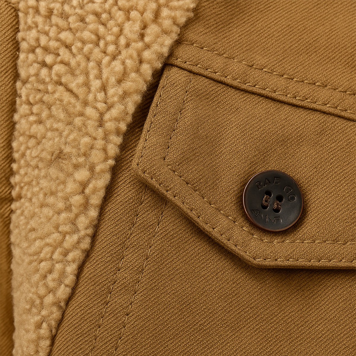 Thermal Insulated Mens Fleece Lined Winter Jacket