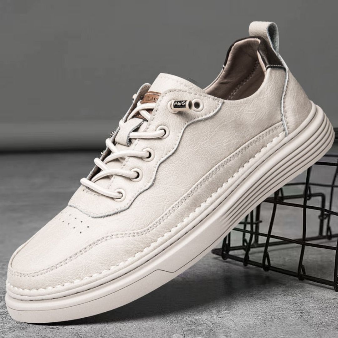 Tough Genuine Leather Training Shoes