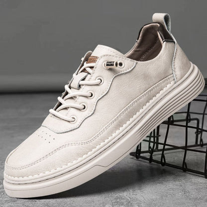 Tough Genuine Leather Training Shoes