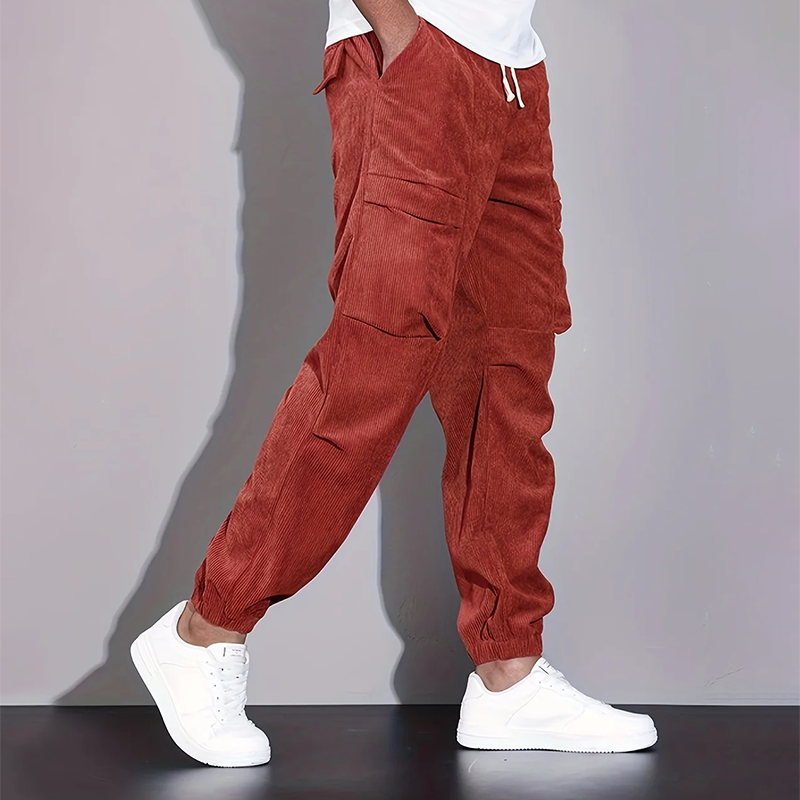 Men's Rugged Multi Pocket Cargo Pants