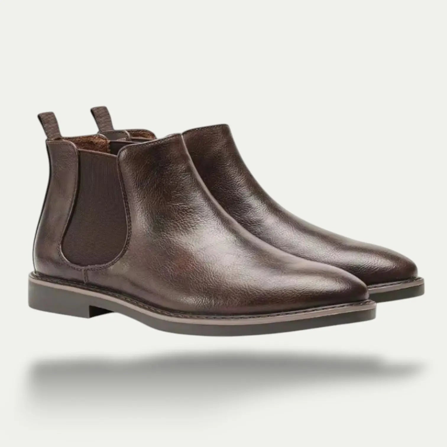 Comfortable Mens Elastic Ankle Boots - EasyApparels