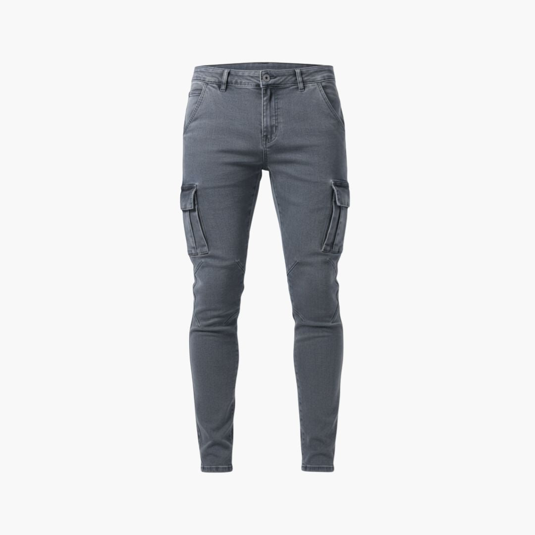 Comfortable Fit Cargo Pants with Stretchy Pockets - Vossary