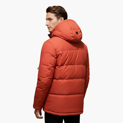 Warm Waterproof Men's Zip Up Coat