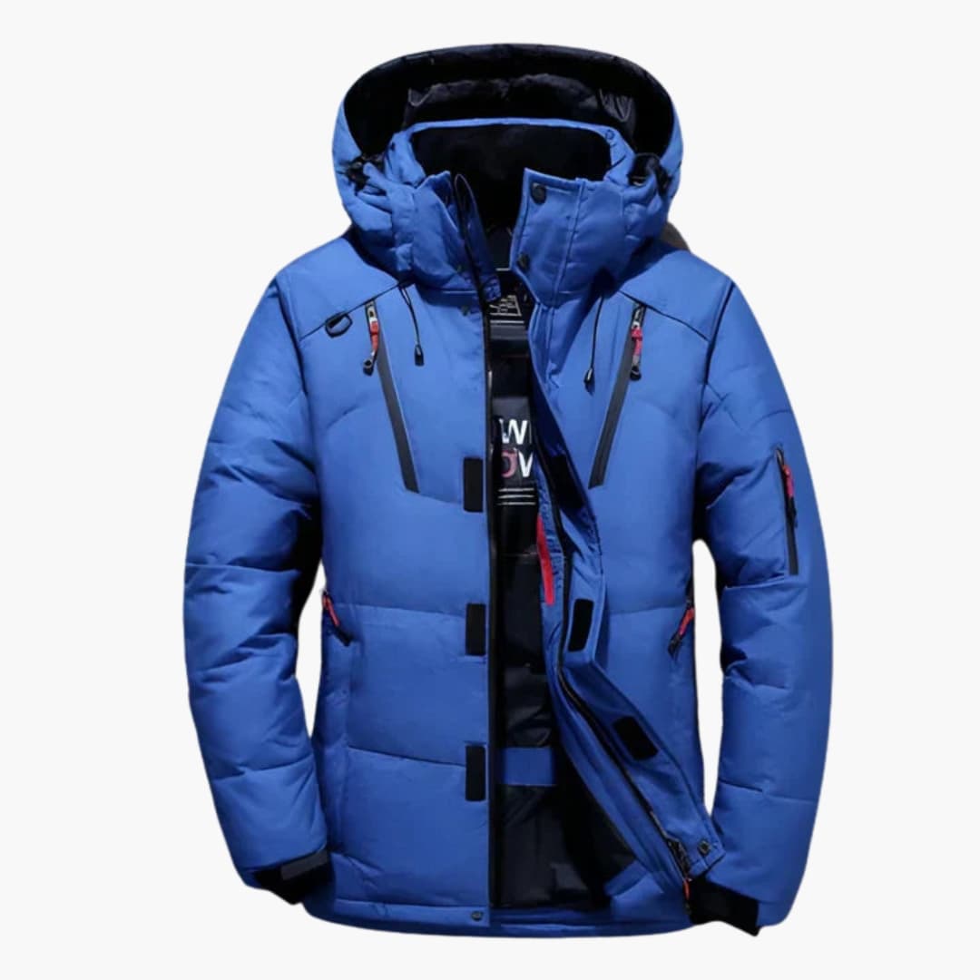 Warm Waterproof Men's Zip Up Coat