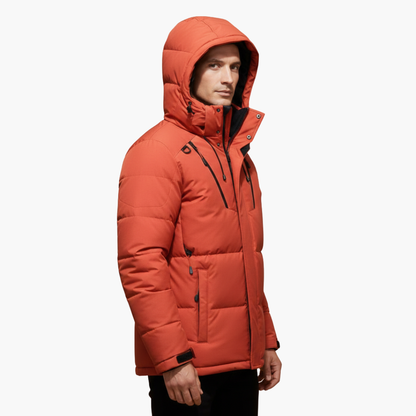 Warm Waterproof Men's Zip Up Coat