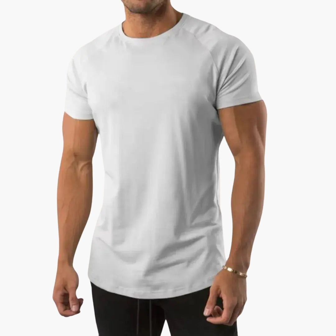 Casual Crew Neck Short Sleeve Tee