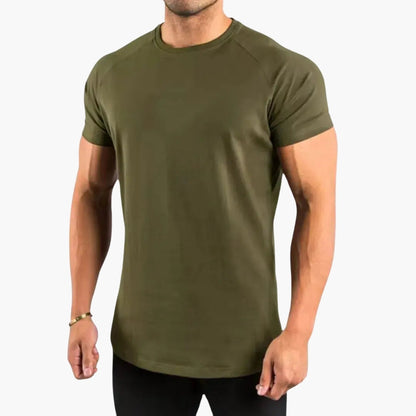 Casual Crew Neck Short Sleeve Tee