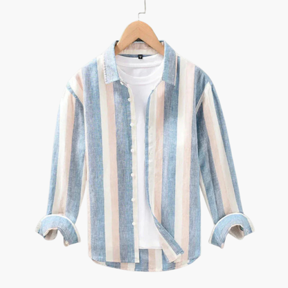Classic Casual Button Down Long Sleeve Shirt