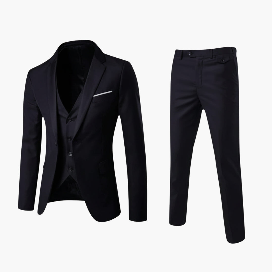 Classic Mens 3 Piece Suit Jacket Set - Vossary