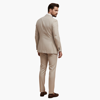 Classic Two Button Mens Business Suit