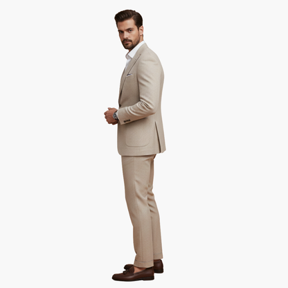 Classic Two Button Mens Business Suit
