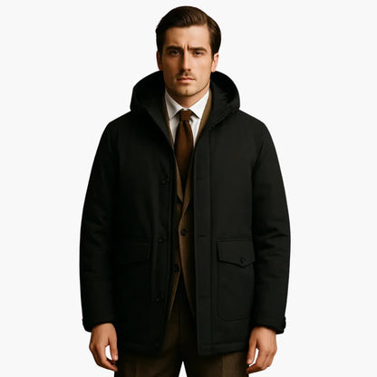 Warm Waterproof Men's Down Puffer Coat