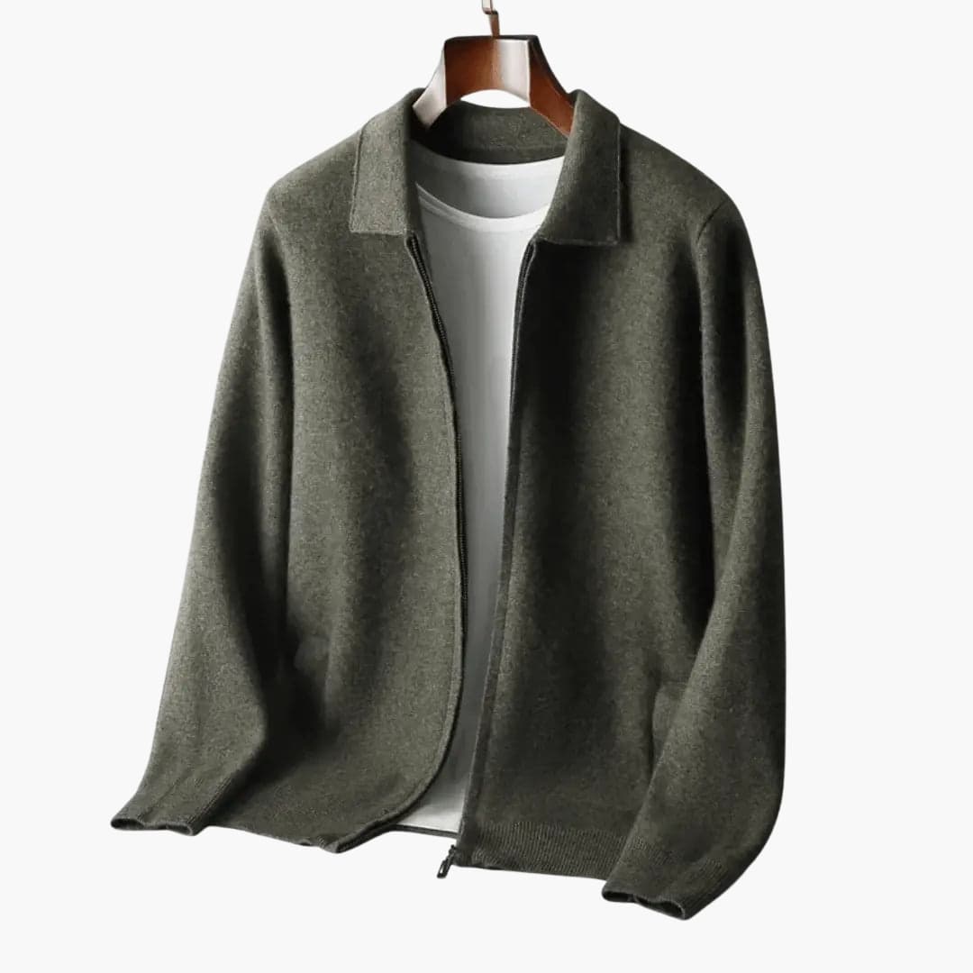 Men's Classic Button Front Cardigan Sweater