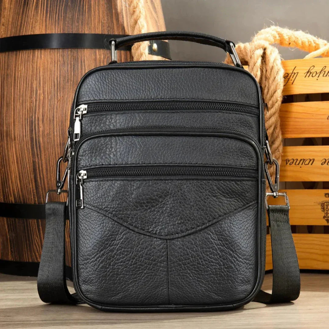 Stylish Genuine Leather Messenger Bag