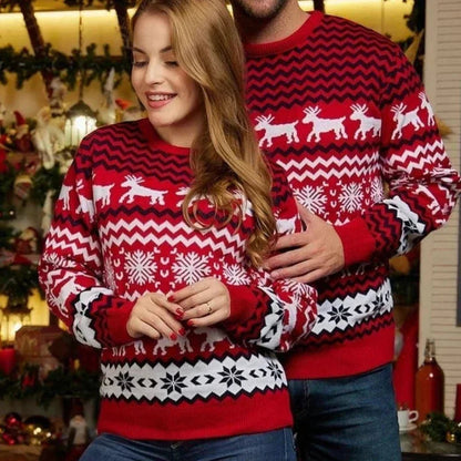 Men's Soft Holiday Sweater Fun Winter Pattern