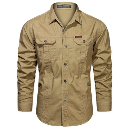 Tactical Long Sleeve Work Shirt