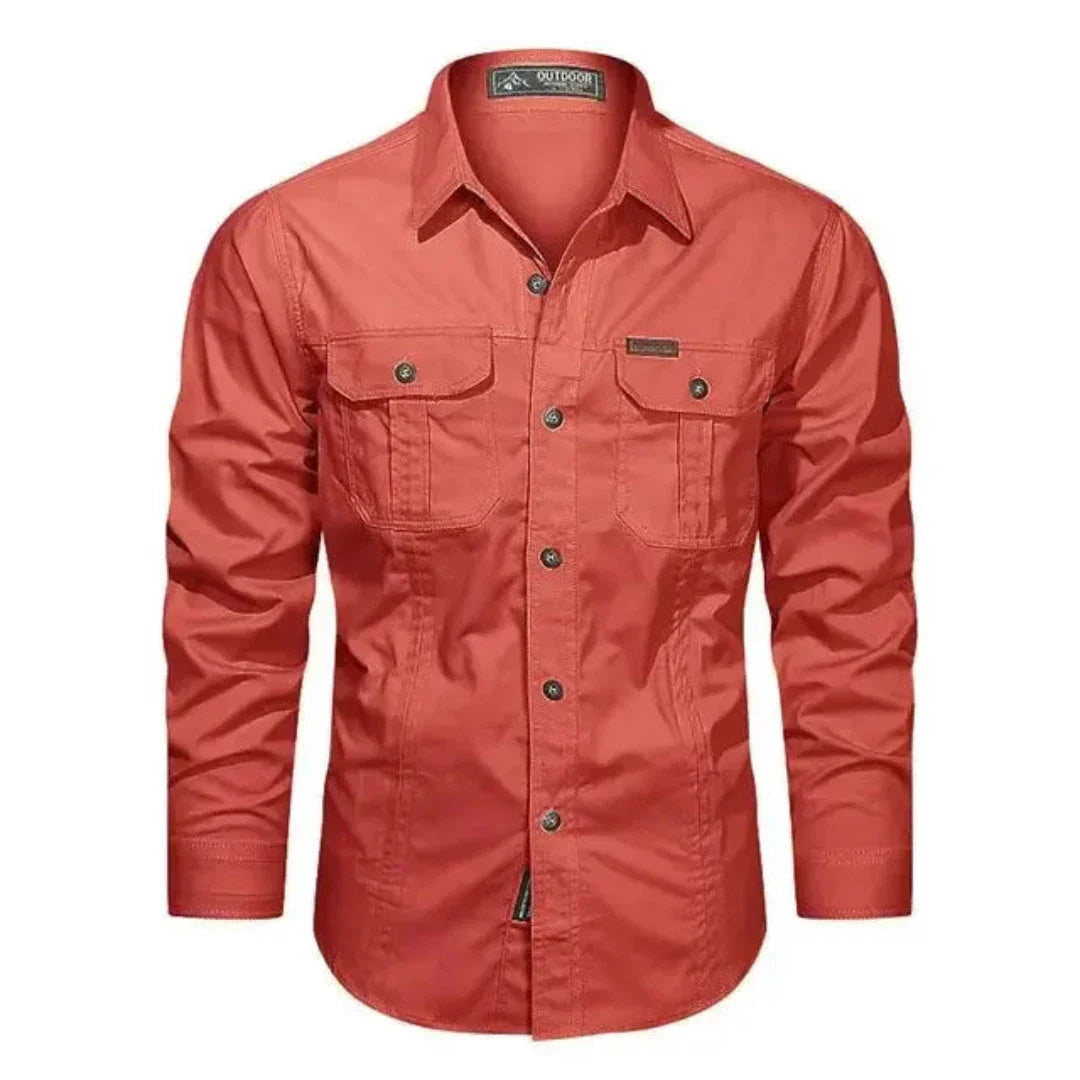 Tactical Long Sleeve Work Shirt - EasyApparels