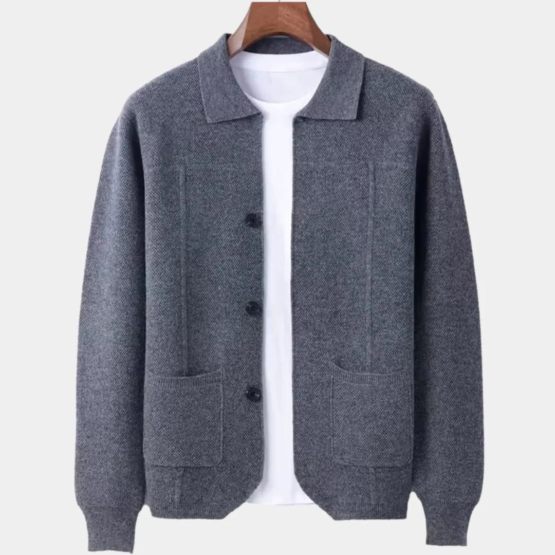 Men's Soft Wool Crew Neck Sweater - EasyApparels