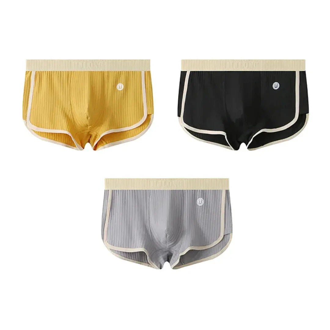 Comfortable Mens Cotton Boxer Briefs