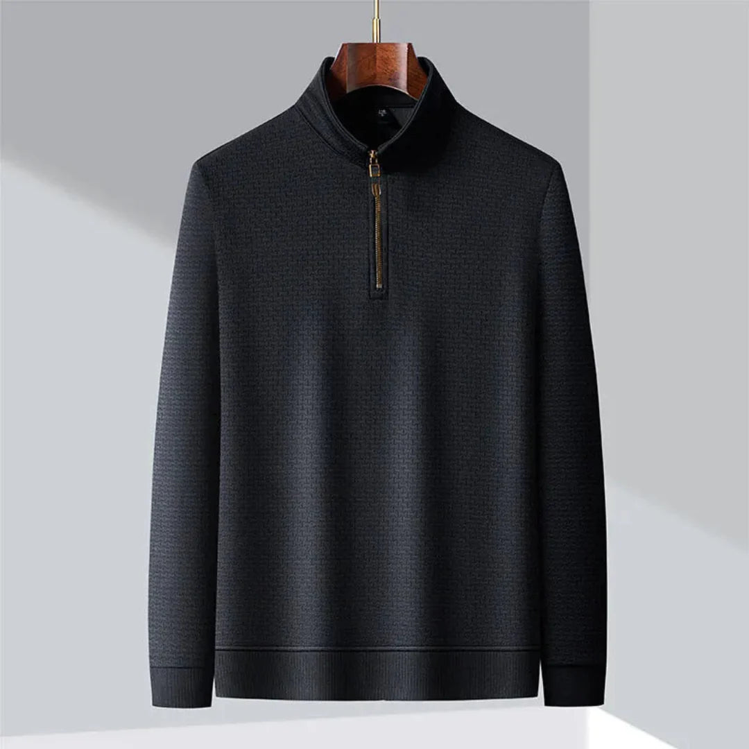 Luxury Soft Quarter Zip Pullover Sweatshirt