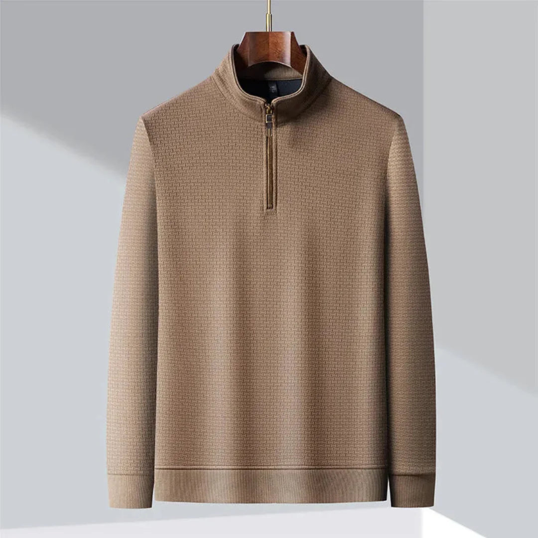 Luxury Soft Quarter Zip Pullover Sweatshirt