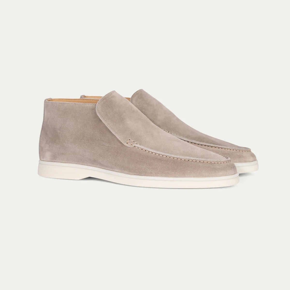 Men's Slip-On Loafers Soft Leather Cushioned Shoes - Luxicro