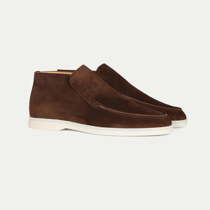 Men's Slip-On Loafers Soft Leather Cushioned Shoes
