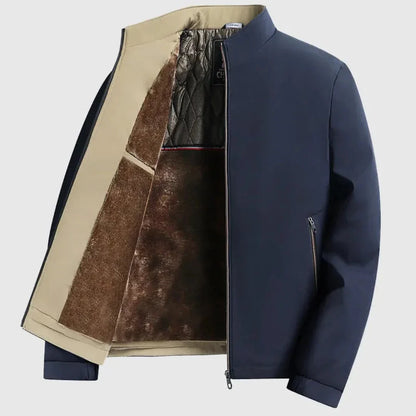 Waterproof Men's Faux Fur Coated Parka Jacket