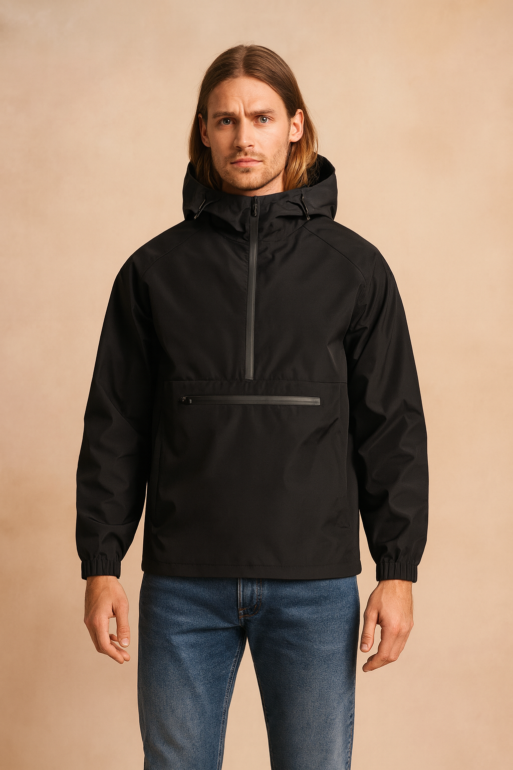 Waterproof Mens Parka Jacket with Hood - Luxicro