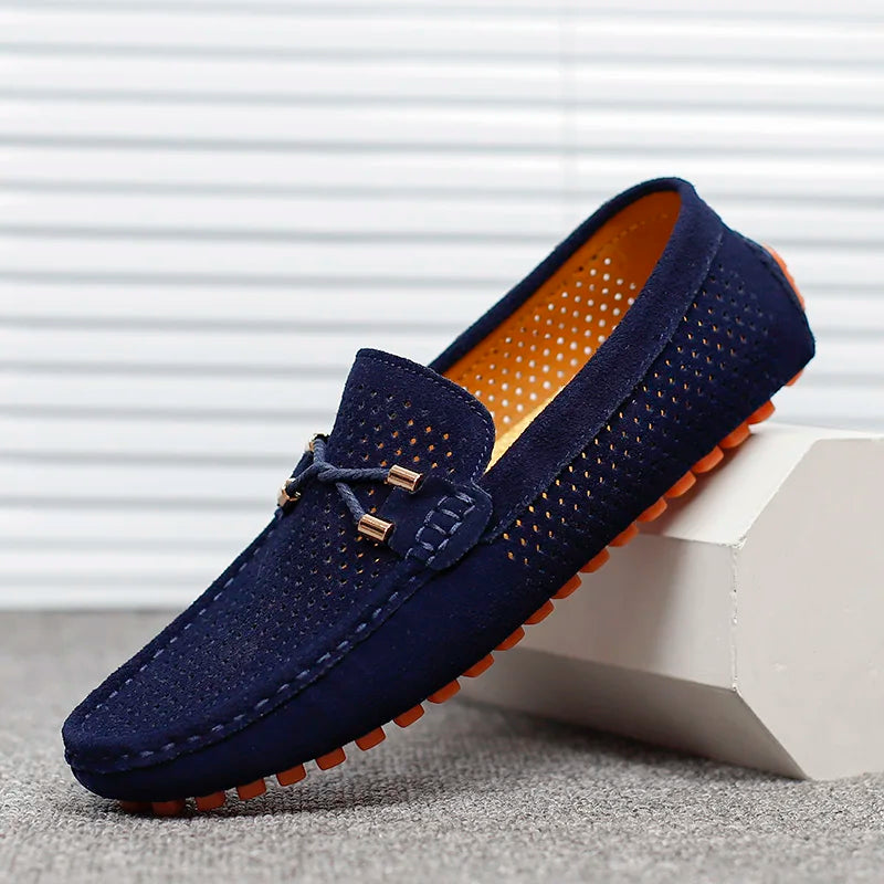 Comfortable Men's Slip On Loafers - Vossary