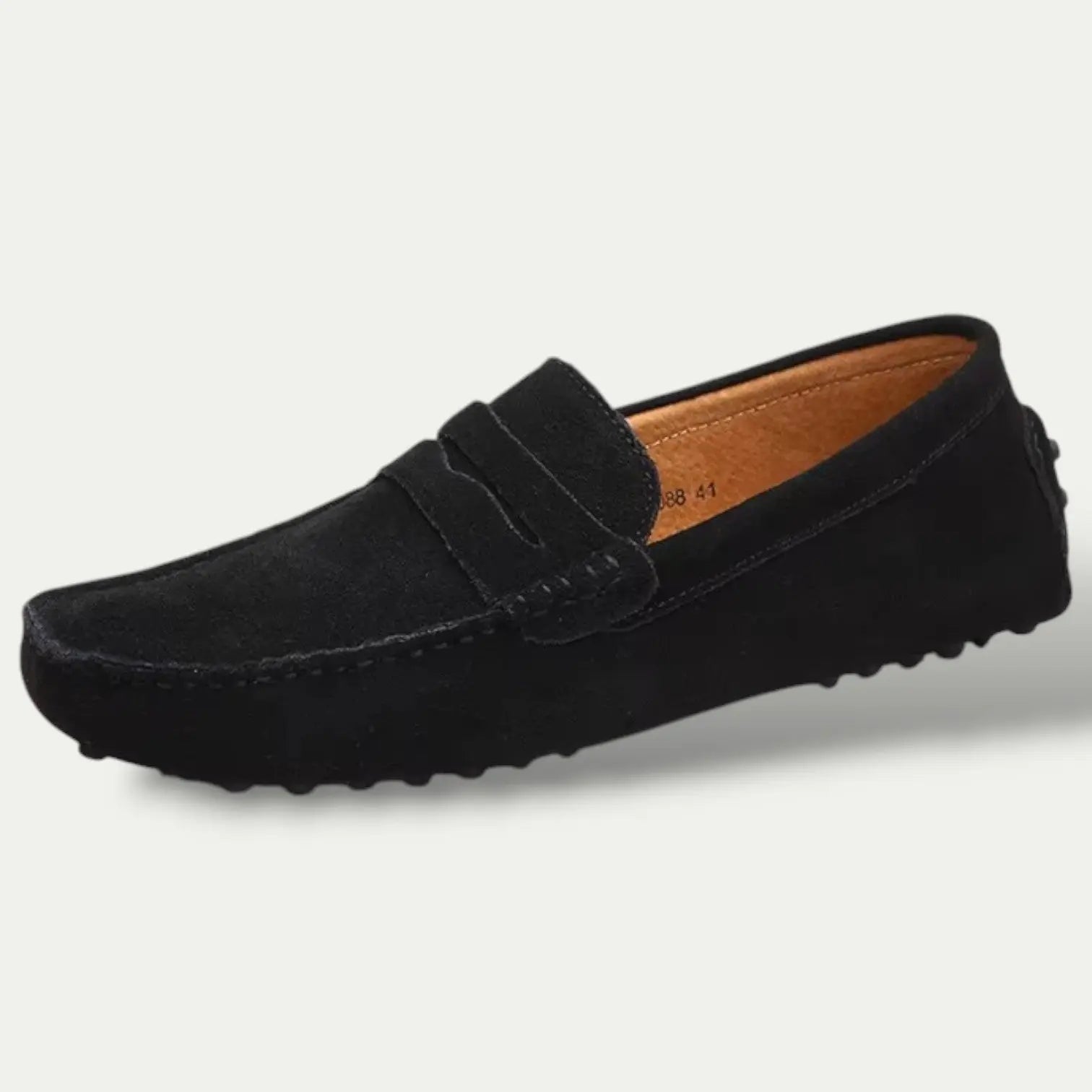 Classic Mens Genuine Leather Slip On Loafers - EasyApparels