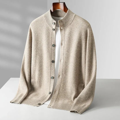 Warm Crew Neck Sweater Cardigan - EasyApparels