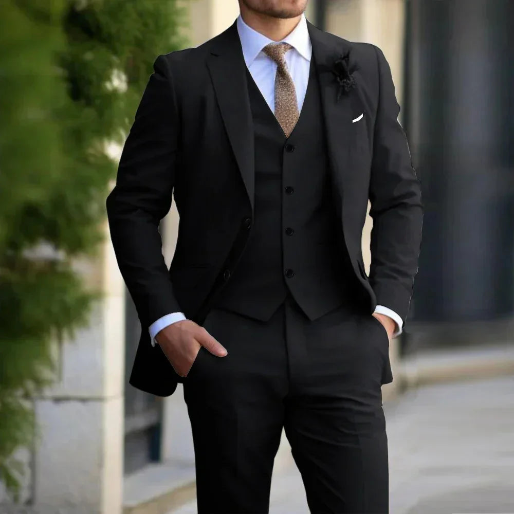 Classic 3-Piece Suit for Men