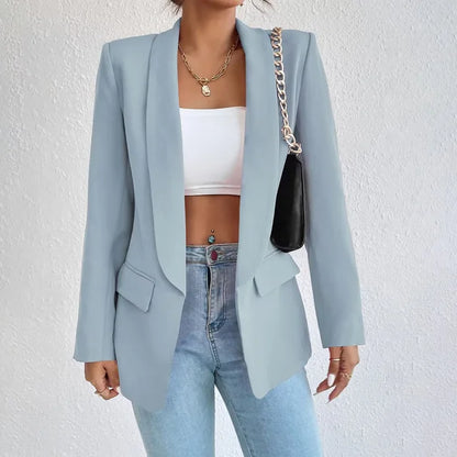 Classic Women's Tailored Blazer Jacket