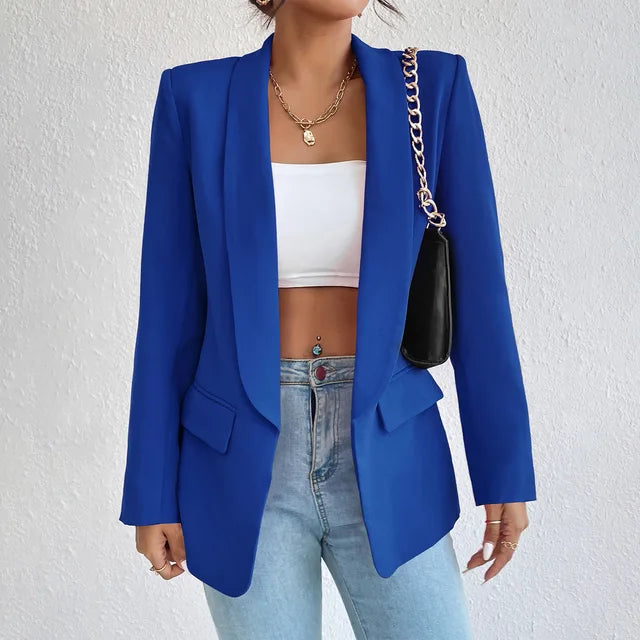 Classic Women's Tailored Blazer Jacket
