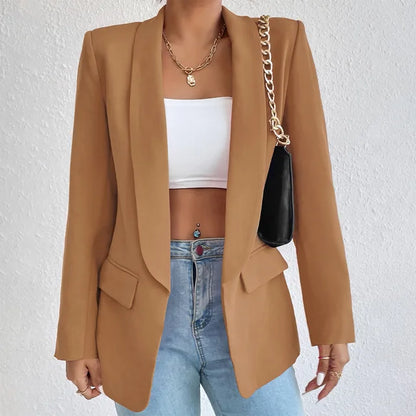 Classic Women's Tailored Blazer Jacket