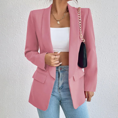 Classic Women's Tailored Blazer Jacket